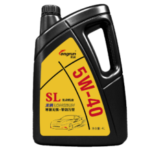 龙润 SL系列 5W-40 SL级 全合成机油 4L*3件