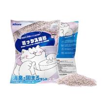 Nikoro 妮可露Nikoro钠基矿石+豆腐猫砂混合猫砂拒绝粘底 2.5kg 银矿石混合2.5kg*1包