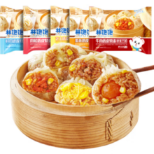 林饱饱 纸皮烧麦240g 任选4袋