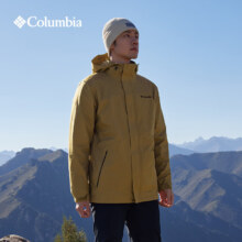 20点：Columbia 哥伦比亚 700蓬 羽绒三合一冲锋衣 XE5418 257 男女同款 颜色任选