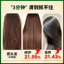 染博士 多肽护发素发膜润发乳烫染发3分钟改善毛躁干枯保湿柔顺100ml
