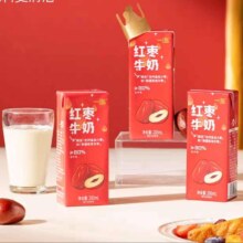 88VIP：一鸣 营养红枣生牛乳 全脂纯香牛奶200ml*12盒