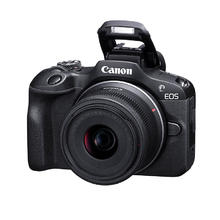 京东PLUS：佳能 EOS R100 APS-C画幅 微单数码相机 RF-S18-45mm镜头套装