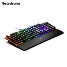 赛睿 (SteelSeries) Apex 5有线键盘 游戏键盘类机械键盘 独立RGB背光 OLED智能屏显 多功能媒体开关