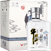 牛栏山二锅头宝贝儿酒 浓香型白酒 52度 100mL 24瓶 整箱装