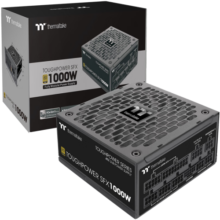 Thermaltake（Tt）额定1000W 钢影Toughpower SFX-L 电脑电源（原生PCIe5.0/ATX3.0规范/80PLUS金牌/40显卡）