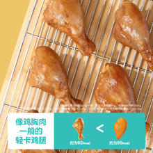 优形 去皮鸡腿 开袋即食 板烧4袋+孜然4袋 75g*8袋