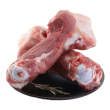 plus会员：鲁南顺发黑猪带肉棒骨（带肉率30%）2斤*5件+凑单