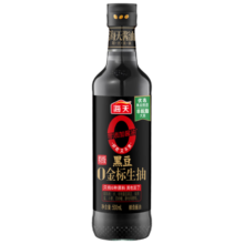 PLUS会员：海天 高端系列 生抽酱油 500ml *2件