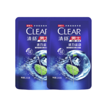 CLEAR 清扬 洗发水力士沐浴露二合一套装 200克*2袋
