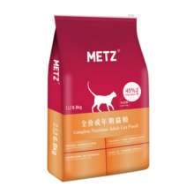 玫斯（metz）猫粮 无谷物鲜肉粮 枚斯幼猫成猫全猫粮 【无谷生鲜】成猫粮6.8kg
