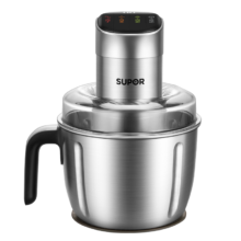限地区、plus：苏泊尔 SUPOR 绞肉机家用 电动多功能不锈钢 2.2L大容量 JR65-G220