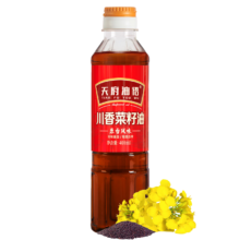 天府油悟 原香风味菜籽油 400ml（尝鲜装）食用油 非转基因物理压榨