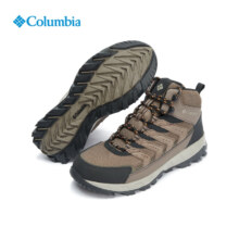 38节，1日20点：Columbia 哥伦比亚 户外男子徒步登山鞋YM8651 255 咖啡色 42 (27cm)