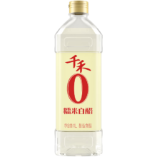 千禾零添加醋粮食酿造糯米白醋1L