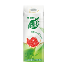 蒙牛 真果粒牛奶饮品红柚四季春味配制型含乳饮料康美笑脸包 240g×10包