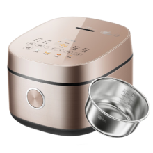 美的（Midea）0涂层电饭煲4L无涂层家用3-4人电饭锅母婴级316L