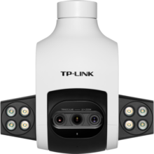 TP-LINK 升级三镜头变焦室外全彩监控摄像头智能无线网络摄像机 wifi手机远程监控 300万高清防水IPC636