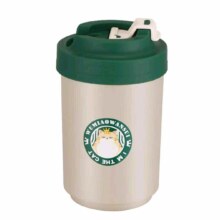 吾猫万岁 304不锈钢 保温杯 380ml*2件