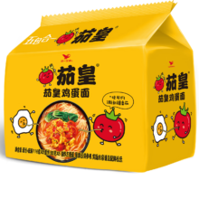 统一 茄皇新疆番茄鸡蛋面 袋面 116克 5袋