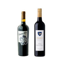 瀚恩 HAAN 干红葡萄酒 750ml+得莎菲 干红葡萄酒 2004年 750ml 组合装