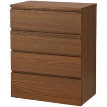 IKEA MALM 马尔姆 简约四斗柜