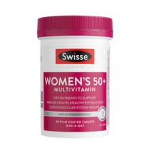 Swisse斯维诗 中老年女士复合维生素 39种维生素B族维C维D维E维A90片/瓶