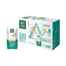 PLUS会员：蒙牛 精选牧场A2β-酪蛋白 纯牛奶钻包 200ml×24包 3.6g蛋白 *2件