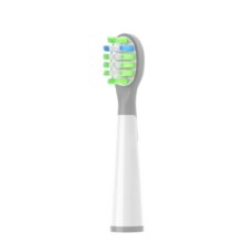 艾沃得 适配usmile笑容加儿童电动牙刷头A10/Q10/Q20/Q3/Q3S/Q1/Q4趣味星球洁齿替换头 绿色包胶款 1支