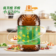 长寿花 低芥酸浓香菜籽油 5L*2桶