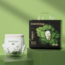 巴布豆（BOBDOG）奇迹奢宠婴儿拉拉裤L码24片(9-14kg) *4件