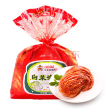 京鲜生&富爸爸 韩式辣白菜泡菜 棵状未切 1kg/袋