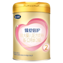 88VIP、需凑单换购：飞鹤 超级飞帆 臻爱倍护系列 较大婴儿奶粉 国产版 2段 300g