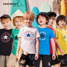 Converse 匡威 男童短袖t恤