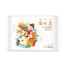 需首购：安儿乐 小轻芯试用装M/L/XL尿裤6片