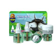 超威 电热蚊香液 4瓶1器