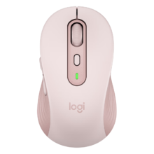 PLUS包邮：罗技（Logitech）M750M 通用版鼠标 无线鼠标 静音鼠标 对称鼠标 粉色 带Logi Bolt USB接收器