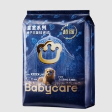 PLUS会员：babycare 皇冠LaLa拉拉裤 4XL4片