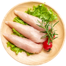 Plus会员:正大食品 鸡小胸 1kg*7件