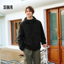 20点：Semir 森马 三防夹克 宽松连帽