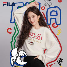 FILA 杨幂同款|斐乐叕运蛇款氧气卫衣2025春季新年款长袖上衣
