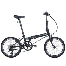 DAHON 大行 P8 折叠自行车 KAC082 丽面黑 20寸 8速 青春版