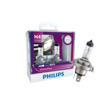 飞利浦（PHILIPS）汽车灯泡 车灯卤素灯 金耀光H4 色温3250K  【增亮60% 2支装】