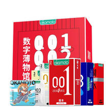 冈本 数字薄物馆安全套礼盒 14片