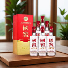 PLUS会员：泸州老窖 国窖1573 浓香型白酒 52度 580ml*6瓶 整箱装