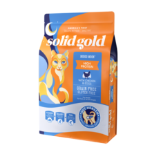 素力高（SolidGold）进口高蛋白金装金素鸡成猫幼猫全价猫粮3磅/1.36kg
