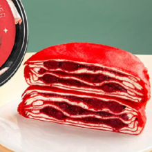 熊治 榴莲千层蛋糕 400g*1盒＊任选3件