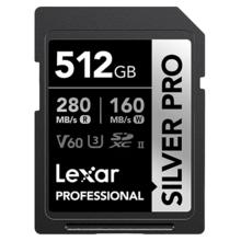 雷克沙 SILVER PRO 存储卡 512GB（V60、U3、class10）
