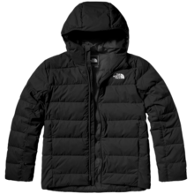 北面（The North Face）羽绒服800蓬男秋冬户外防泼水保暖防风鹅绒连帽外套7W7N JK3/黑色 L (100) 175表示身高