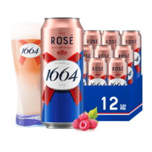 88会员、福袋：1664啤酒桃红500ml×12罐、赠香槟杯
